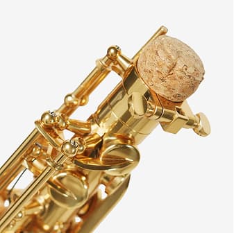 Champagne cork used as a plug