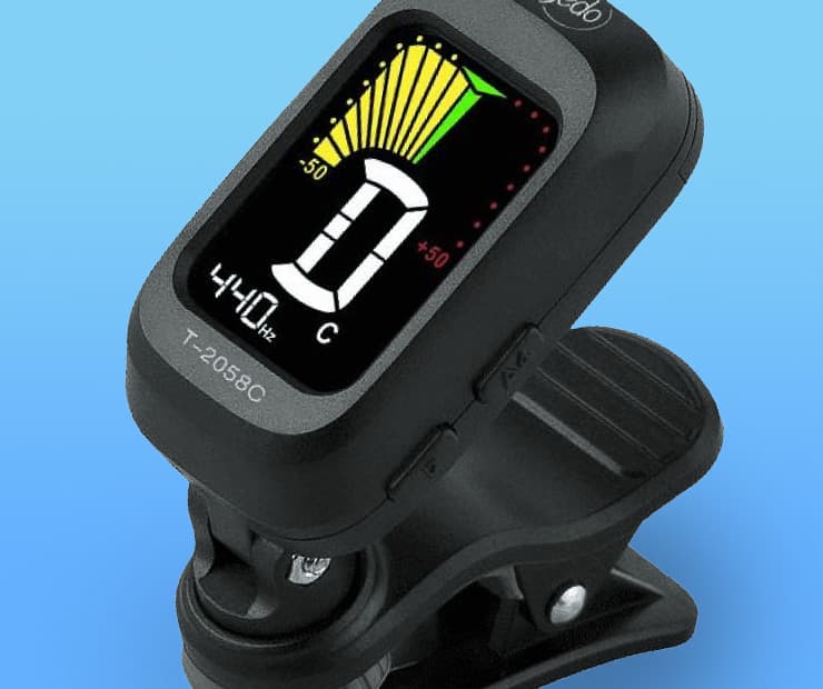We explain how to tune the instrument yourself using a tuner — device or app.